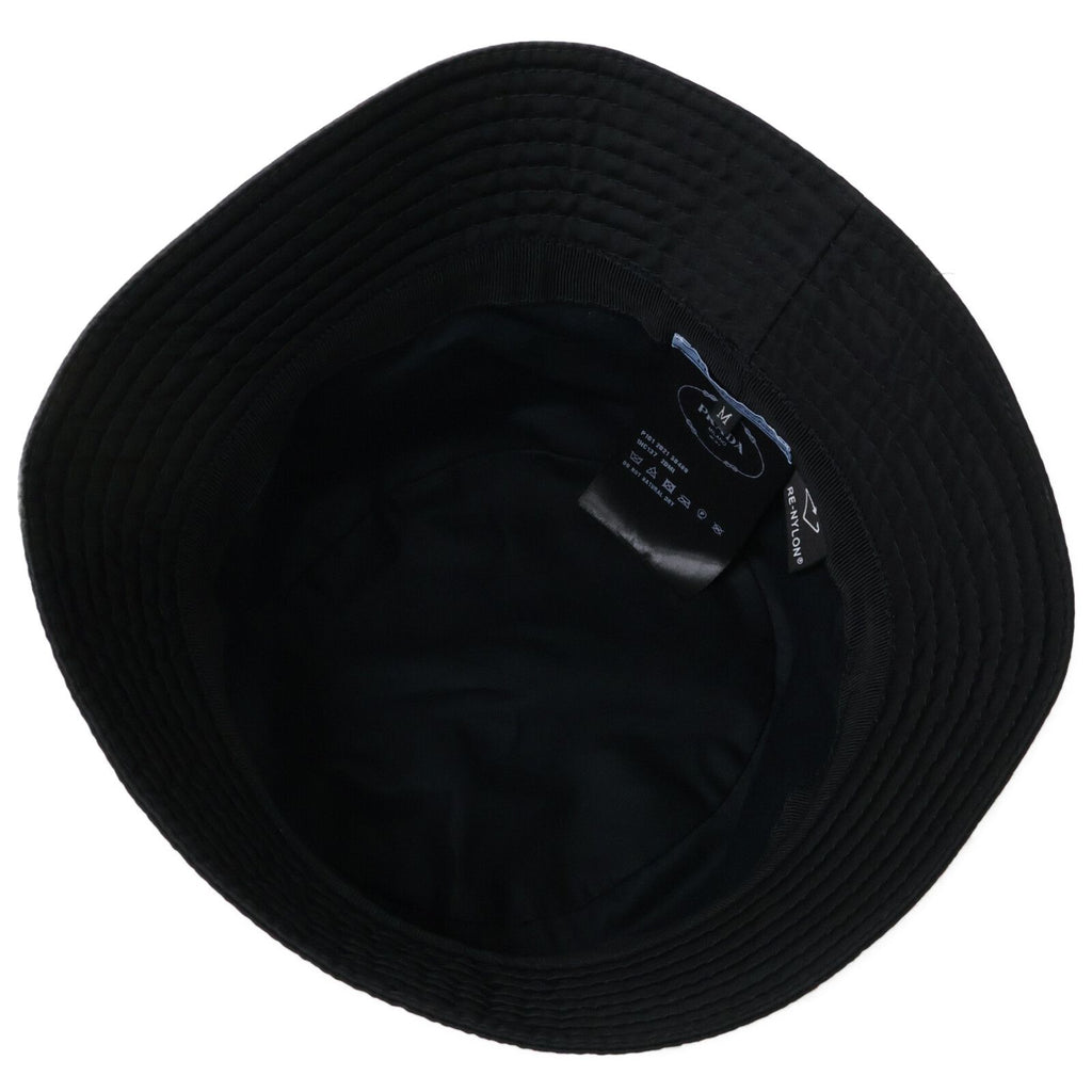 Prada Re-Nylon Triangle Logo Bucket — view 6