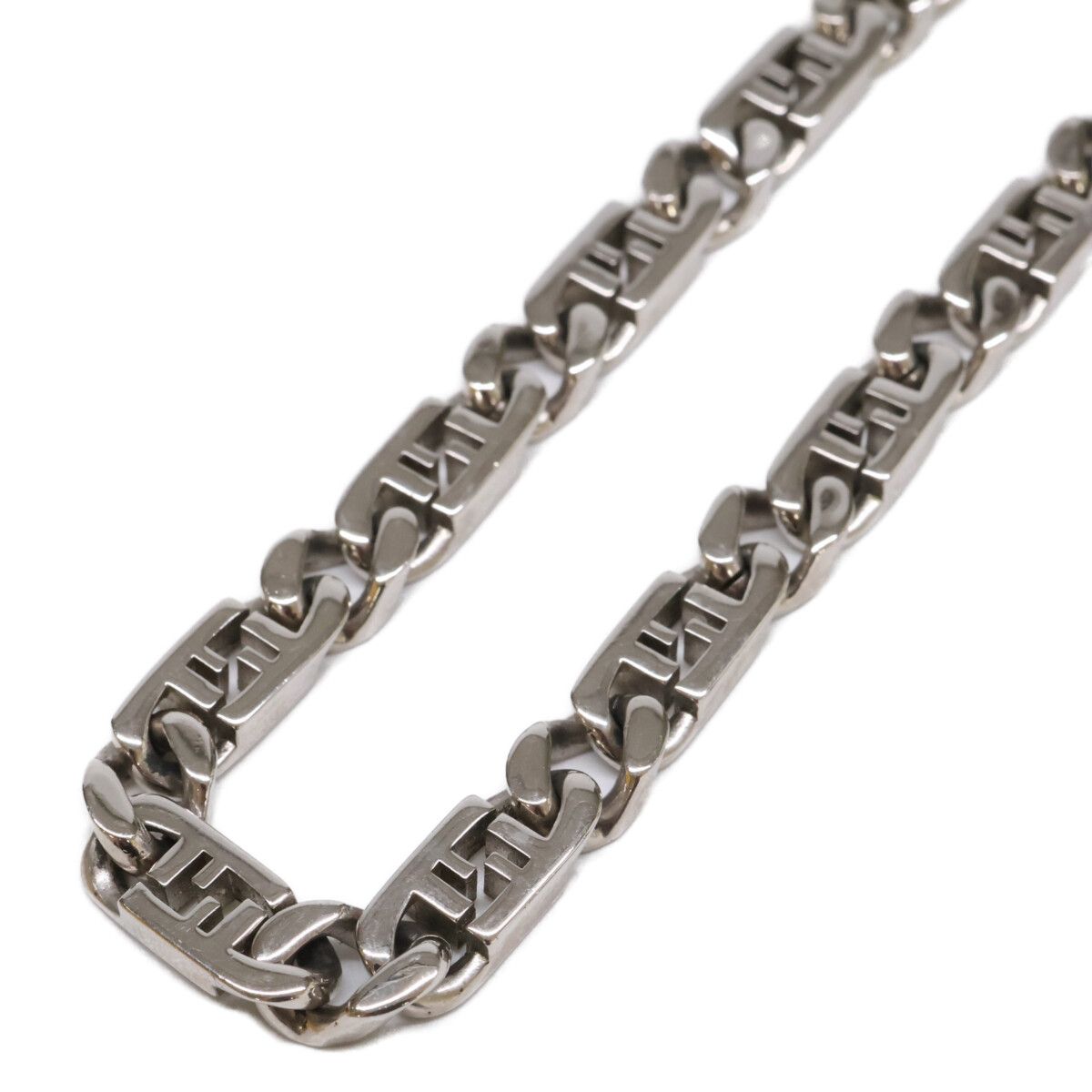 Fendi O-rock FF Motif Chain Necklace