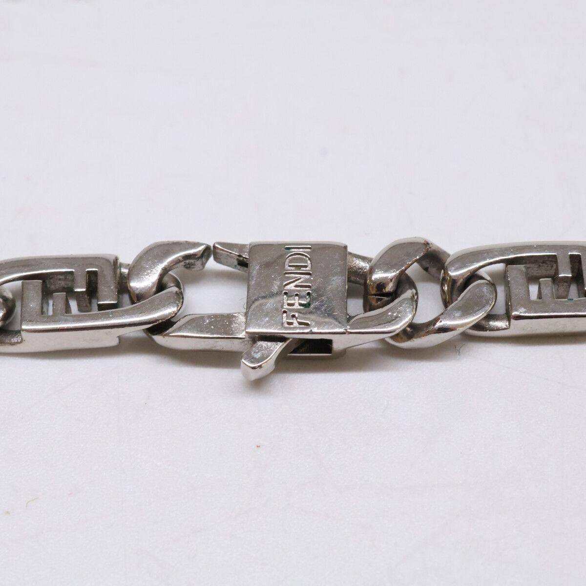 Fendi O-rock FF Motif Chain Necklace — view 4
