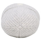 Celine Triomphe Cashmere Knit Hat with Patch — view 5