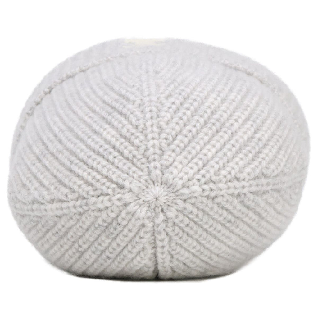 Celine Triomphe Cashmere Knit Hat with Patch — view 6