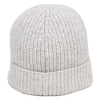 Celine Triomphe Cashmere Knit Hat with Patch — view 3