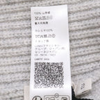 Celine Triomphe Cashmere Knit Hat with Patch — view 9