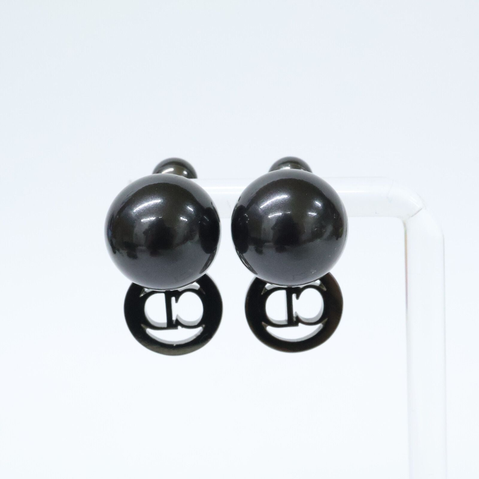 Dior Tribales Tribal Metal Resin Pearl Crystal Earring — view 3