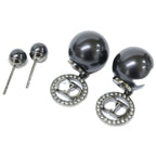 Dior Tribales Tribal Metal Resin Pearl Crystal Earring — view 4