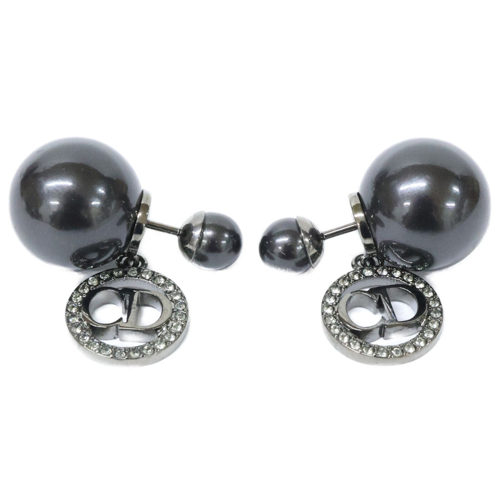 Dior Tribales Tribal Metal Resin Pearl Crystal Earring — view 5