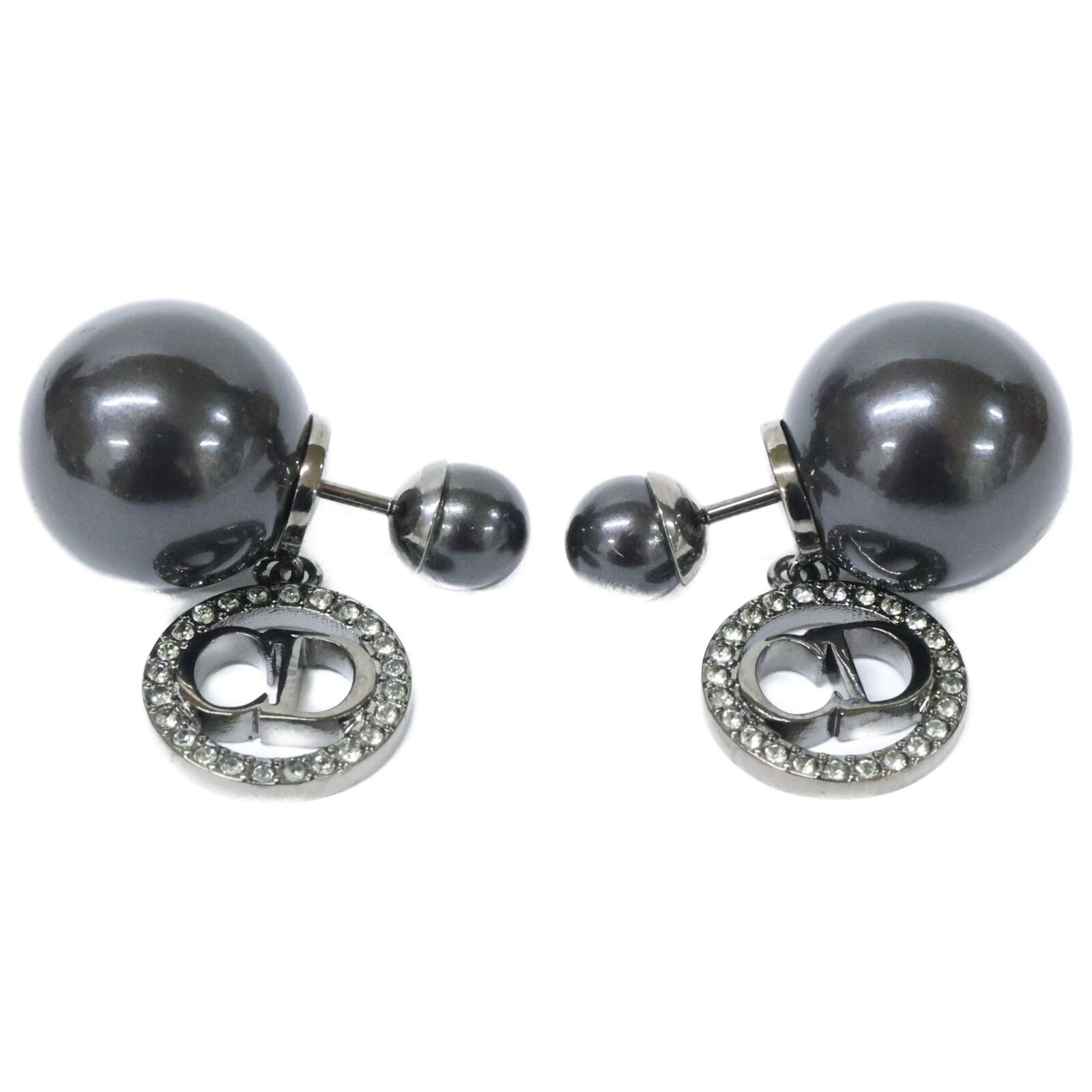Dior Tribales Tribal Metal Resin Pearl Crystal Earring — view 5