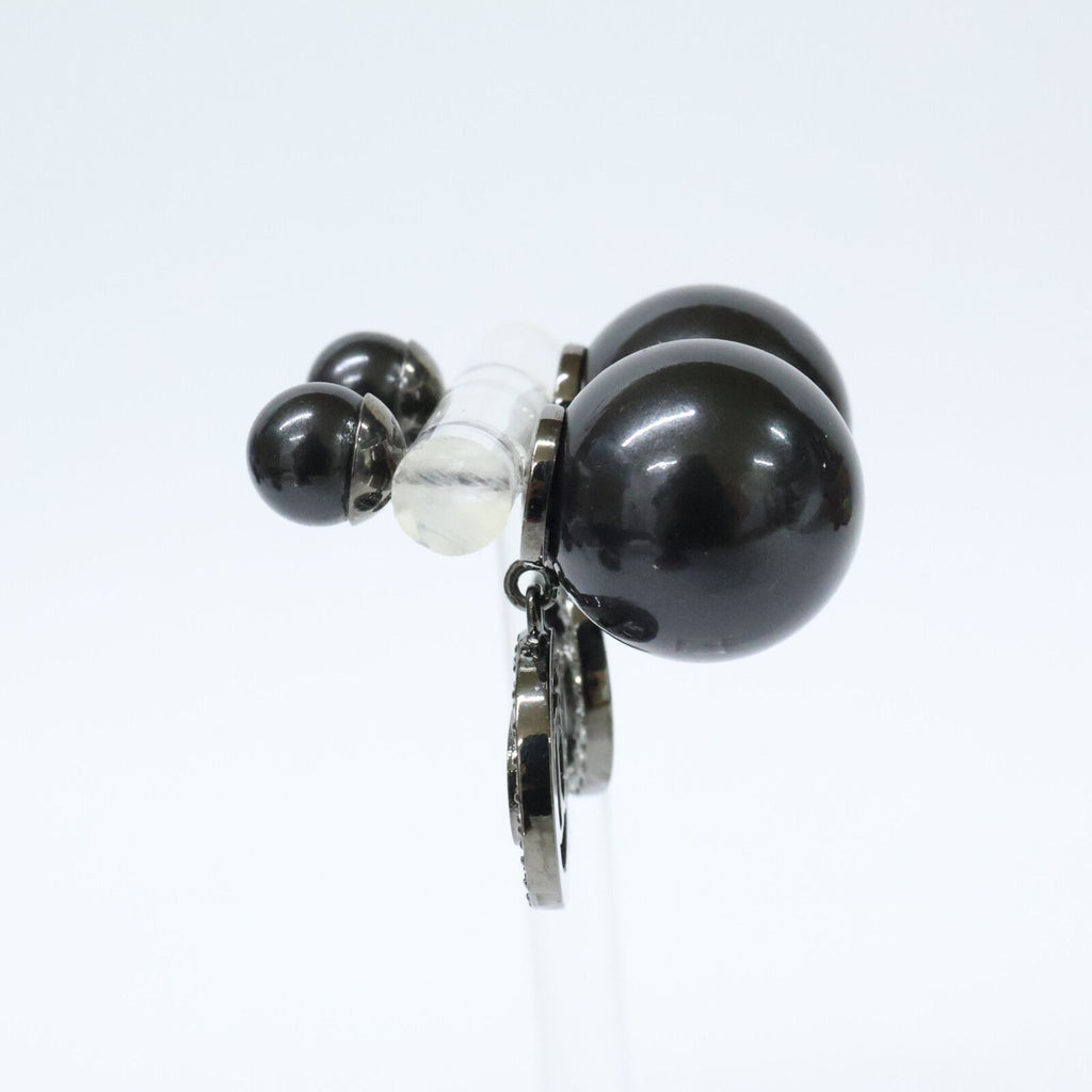Dior Tribales Tribal Metal Resin Pearl Crystal Earring — view 2