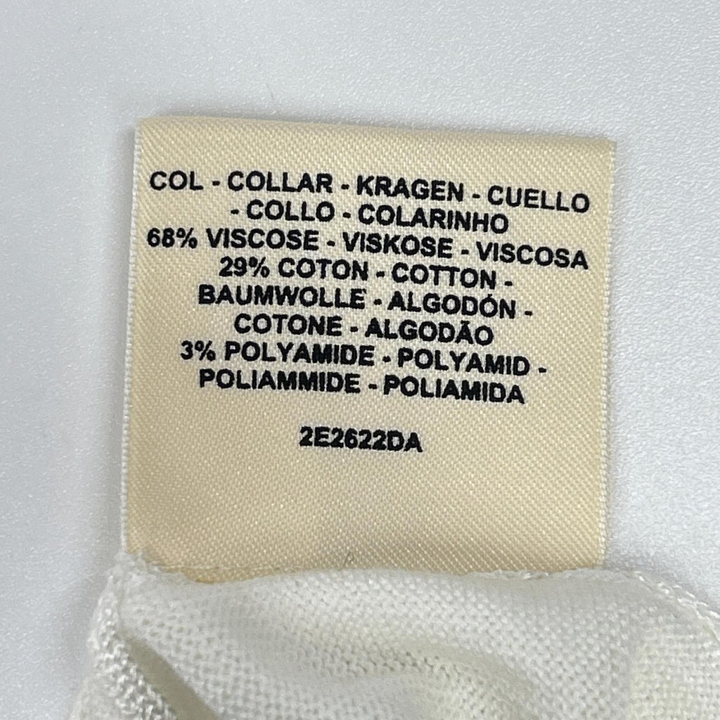 Hermes White Lift Short Sleeve Knit 40 Sweater — view 3