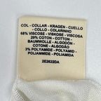 Hermes White Lift Short Sleeve Knit 40 Sweater — view 3