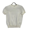 Hermes White Lift Short Sleeve Knit 40 Sweater