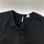 Hermes Black Silk Sleeveless Blouse 42 — view 7
