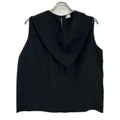 Hermes Black Silk Sleeveless Blouse 42