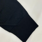Hermes Era Black Cashmere Short Sleeve Cardigan 42 — view 3