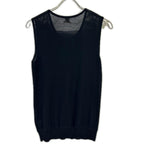 Hermes Era Black Cashmere Sleeveless Knit 36 Sweater — view 2