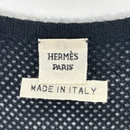 Hermes Era Black Cashmere Sleeveless Knit 36 Sweater — view 3