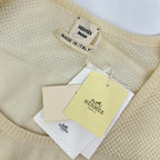Hermes Era Off White Cashmere Sleeveless Knit 36 Sweater — view 3