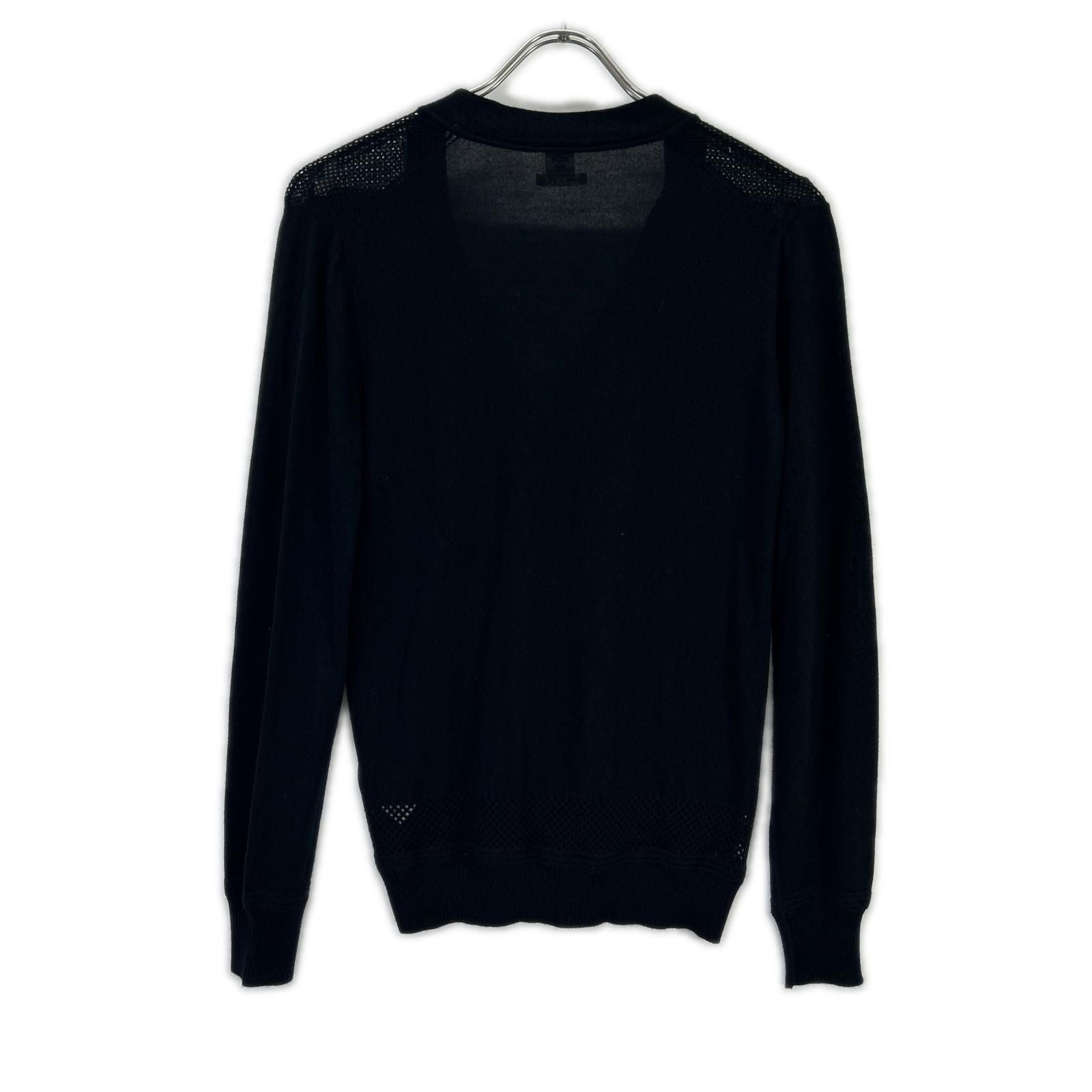 Hermes Era Black Cashmere Cardigan 34 — view 2