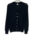 Hermes Era Black Cashmere Cardigan 34