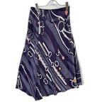 Hermes Etude Pour Une Parure de Gala Silk Skirt 40