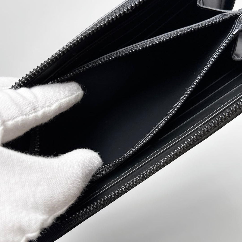 Louis Vuitton Zippy Wallet Horizontal Midnight — view 4