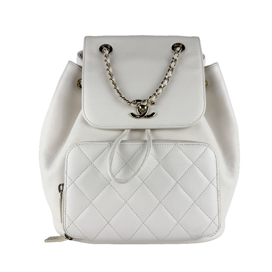 Chanel Backpack Ivory