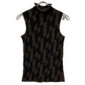 Hermes Era Alpaca Blend Wool Sleeveless Knit 40 Sweater