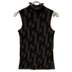 Hermes Era Alpaca Blend Wool Sleeveless Knit 40 Sweater