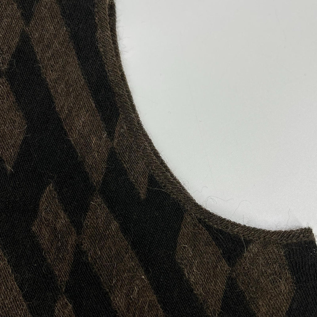 Hermes Era Alpaca Blend Wool Sleeveless Knit 40 Sweater — view 7