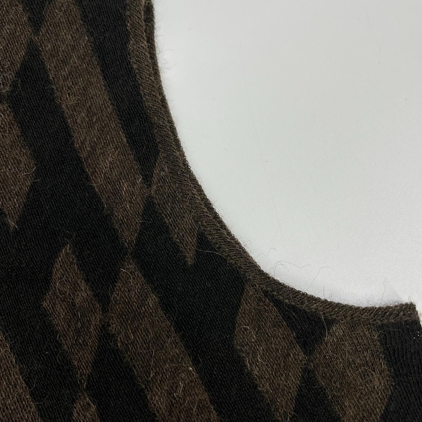 Hermes Era Alpaca Blend Wool Sleeveless Knit 40 Sweater — view 7
