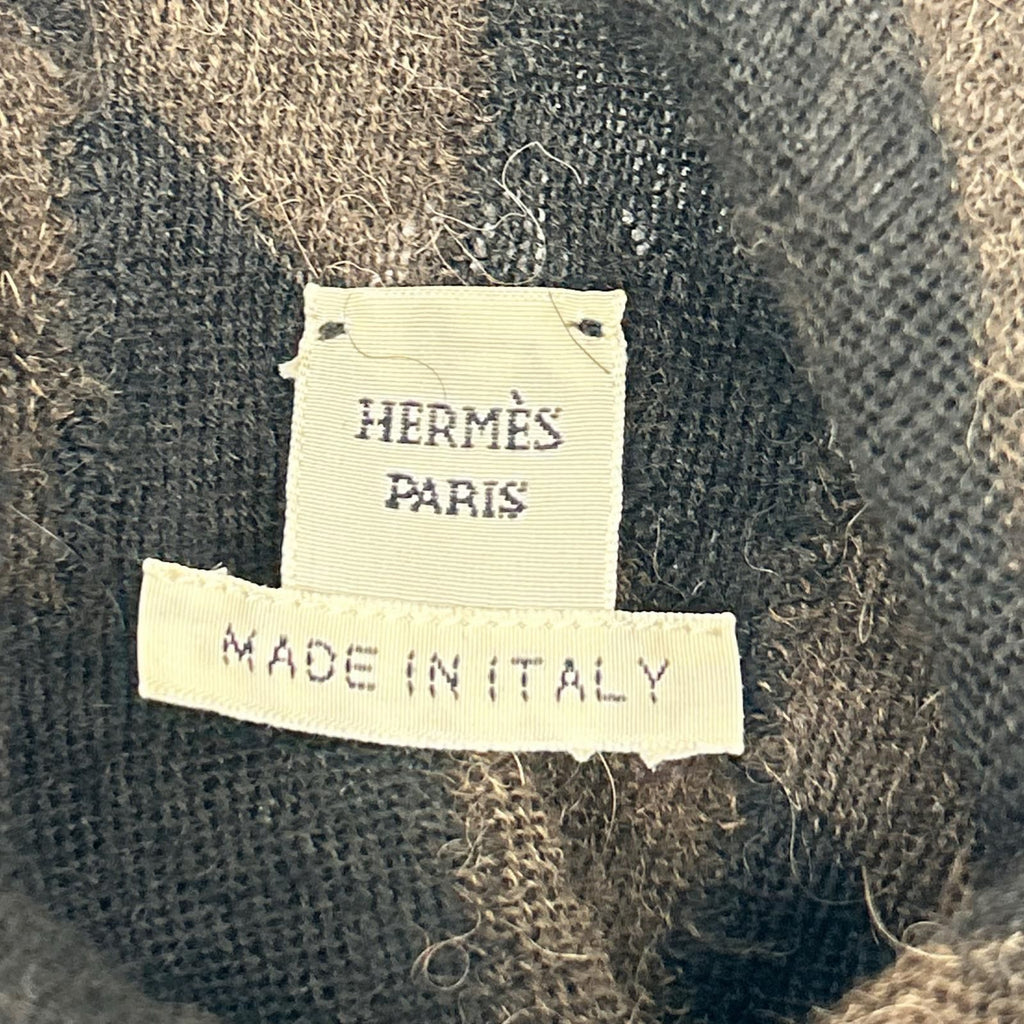 Hermes Era Alpaca Blend Wool Sleeveless Knit 40 Sweater — view 3
