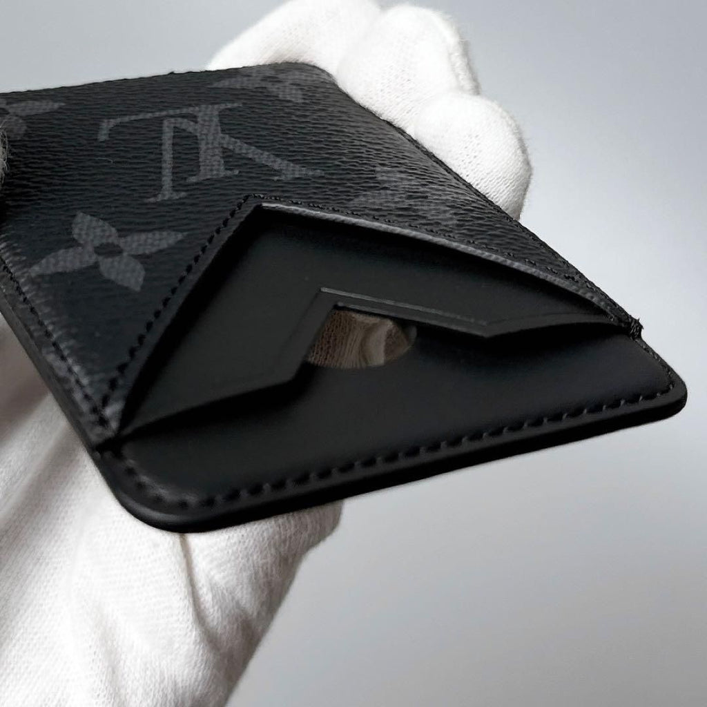 Louis Vuitton Monogram Eclipse Card Holder Magnet — view 3