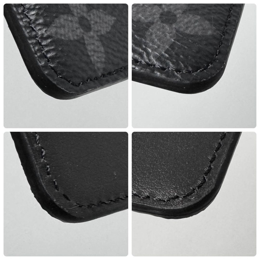 Louis Vuitton Monogram Eclipse Card Holder Magnet — view 6