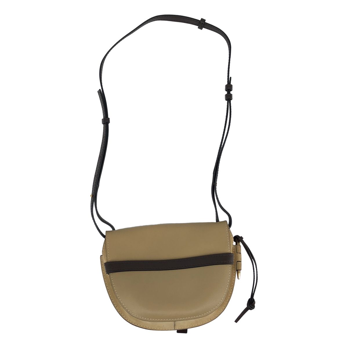 Loewe Gate Dual Small Shoulder Bag Beige Brown — view 2