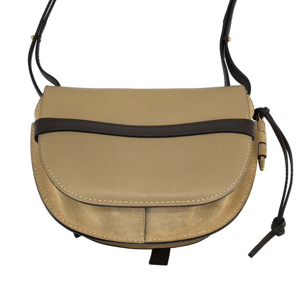 Loewe Gate Dual Small Shoulder Bag Beige Brown — view 4