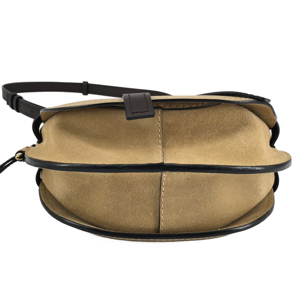 Loewe Gate Dual Small Shoulder Bag Beige Brown — view 7