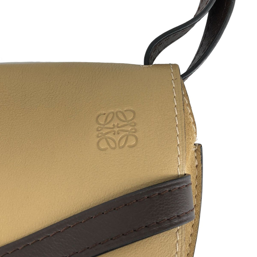 Loewe Gate Dual Small Shoulder Bag Beige Brown — view 6