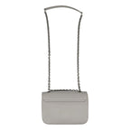 Celine C Motif Chain Shoulder Bag Gray — view 2