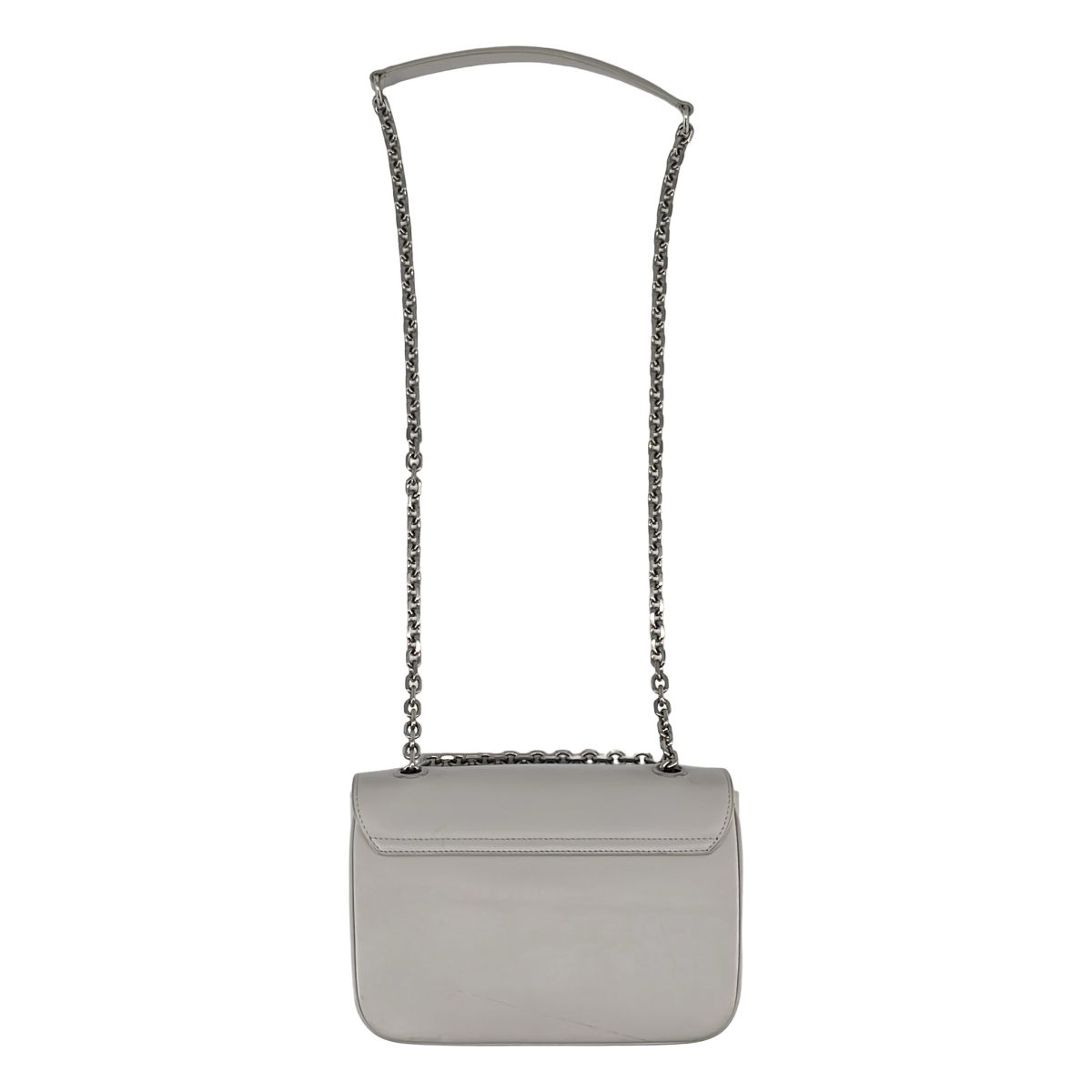 Celine C Motif Chain Shoulder Bag Gray — view 2