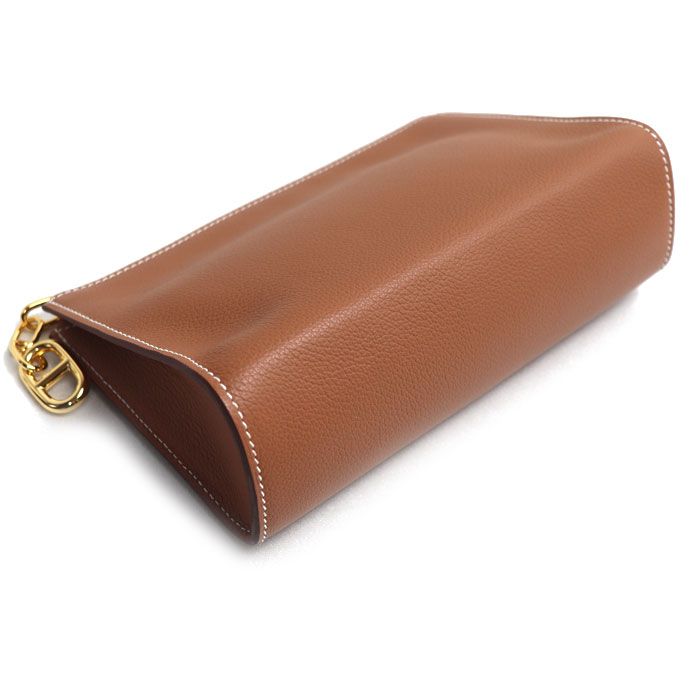 Hermes Zip Azap PM Pouch Gold — view 3