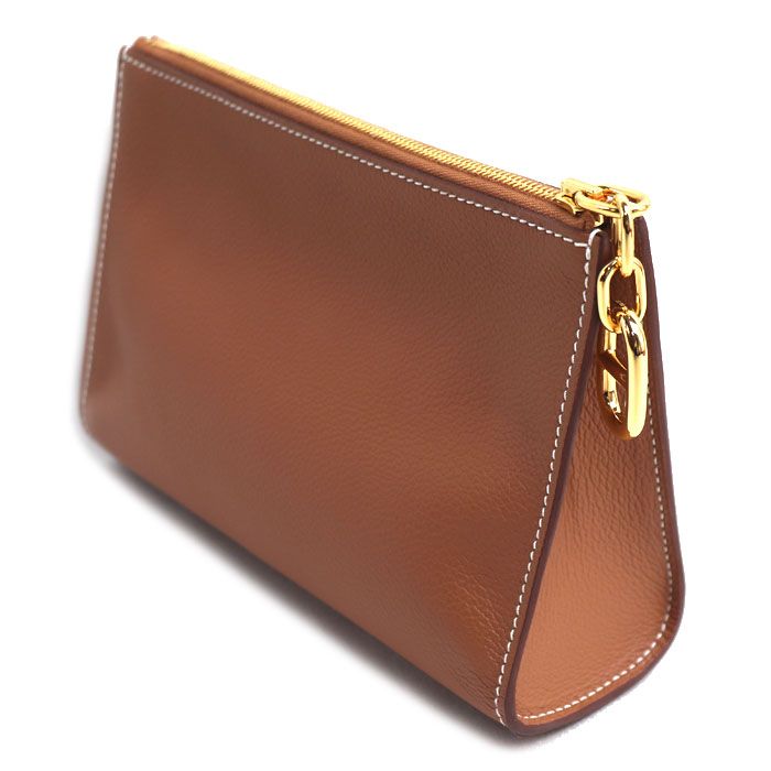 Hermes Zip Azap PM Pouch Gold — view 2