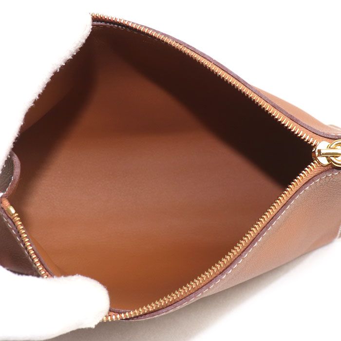 Hermes Zip Azap PM Pouch Gold — view 4