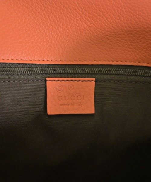 Gucci Boston Bag Travel Bags Orange — view 4