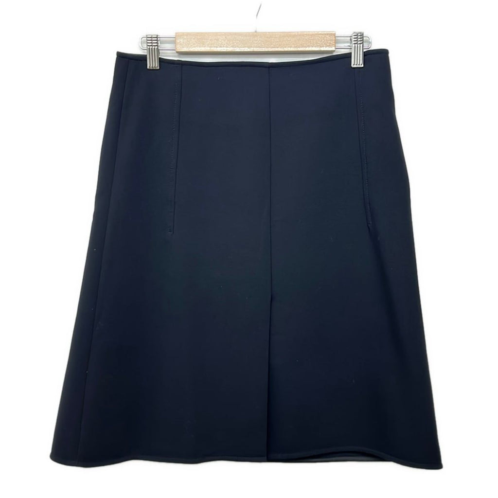 Hermes Skirt 38 M Dark Navy Knee Length