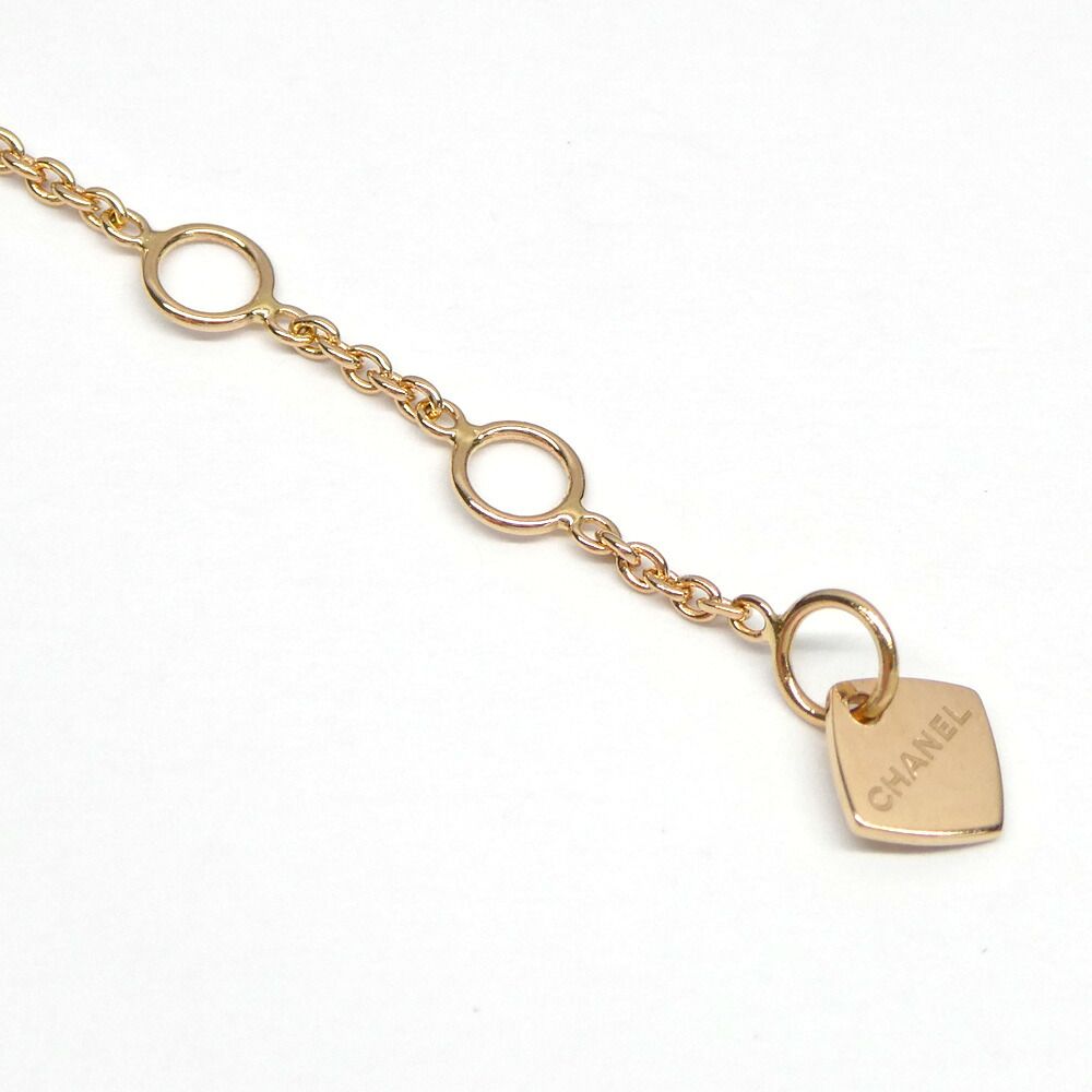 Chanel Coco Crush Collection Bracelet Beige Gold Chain — view 7