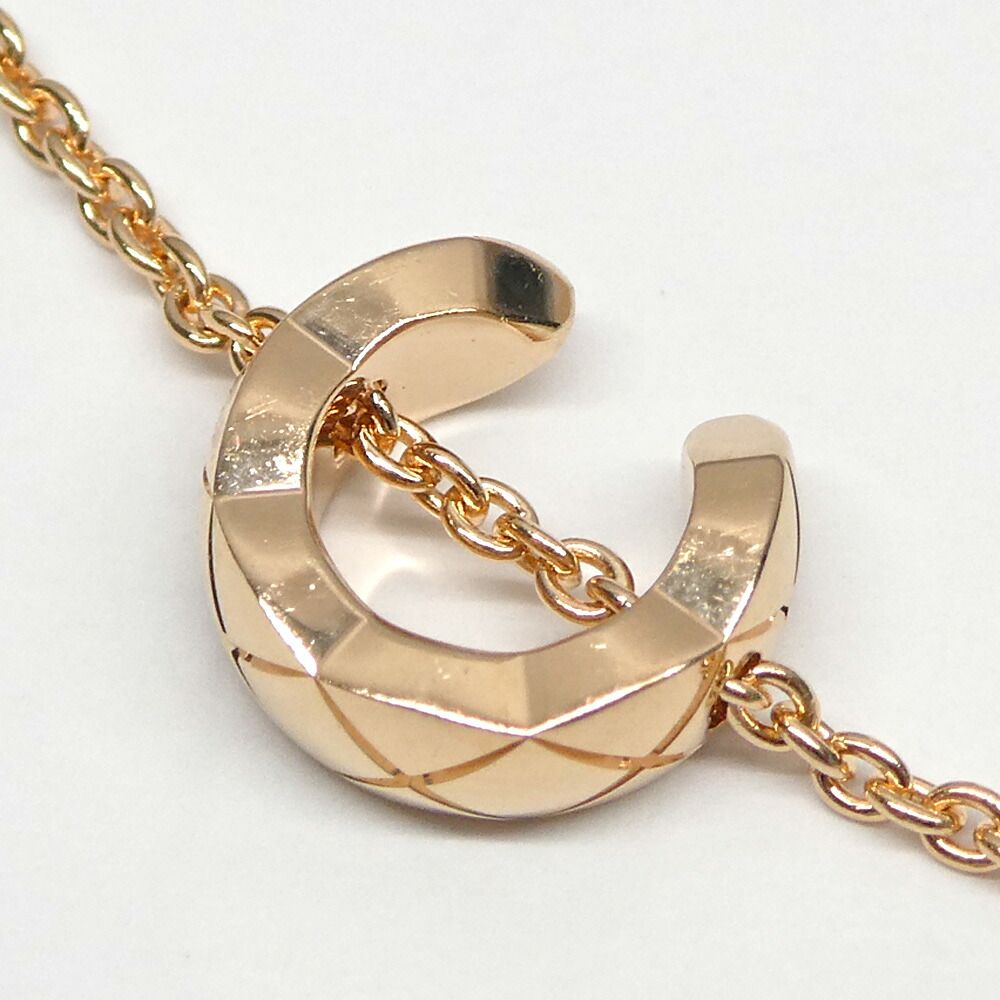 Chanel Coco Crush Collection Bracelet Beige Gold Chain — view 3