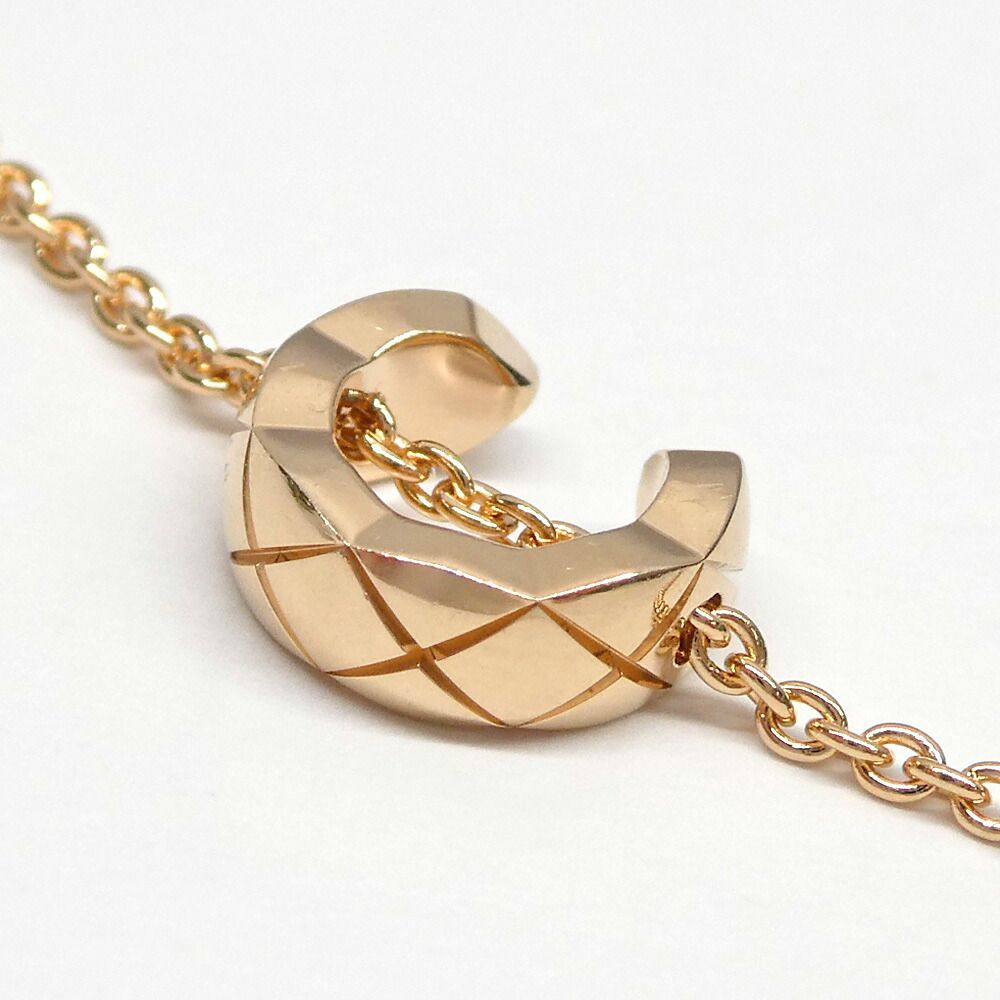 Chanel Coco Crush Collection Bracelet Beige Gold Chain — view 2