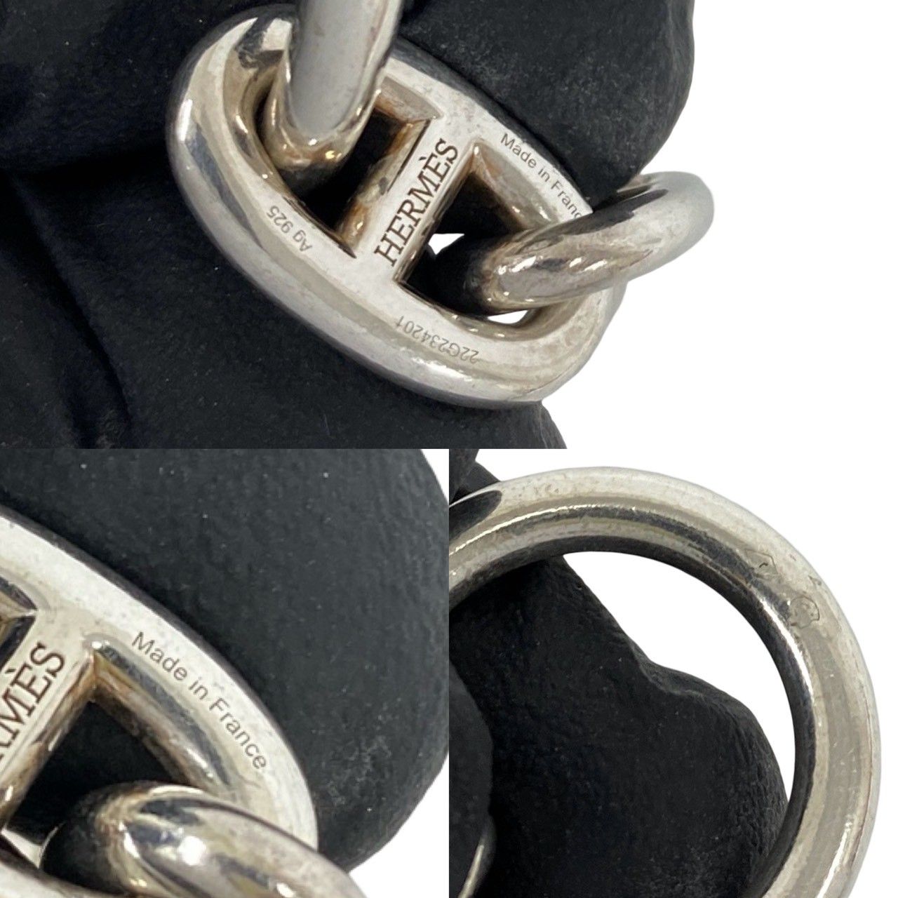 Hermes Chaine D'ancre MM Bracelet 925 Sterling Silver — view 3