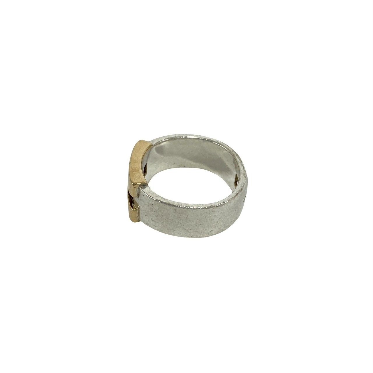 Hermes Ring 925 Sterling Silver Gold — view 4