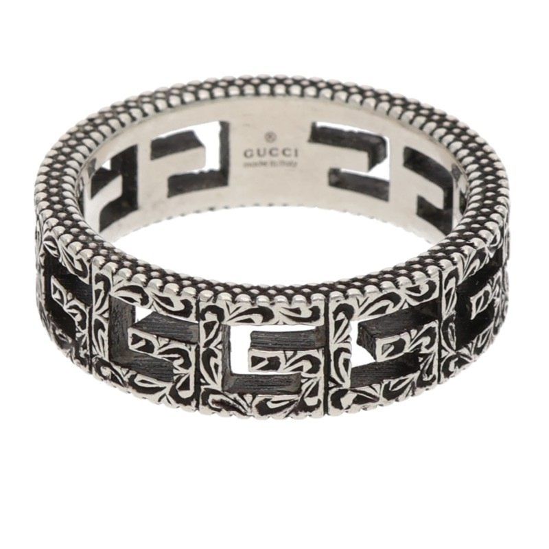 Gucci Square Ring Silver